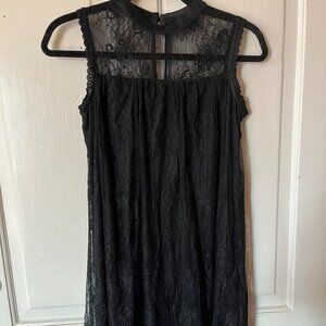 Xhilaration Black Lace Dress - Size Small